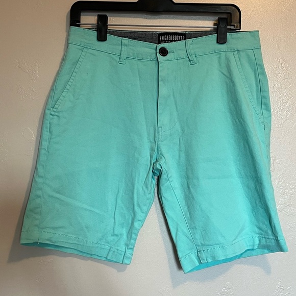 Knickerbocker Vintage Design Blue ++Flex Shorts Size 30 - Picture 2 of 11